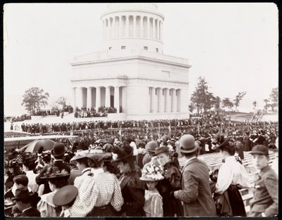 The procession associated with the dedication of Grant